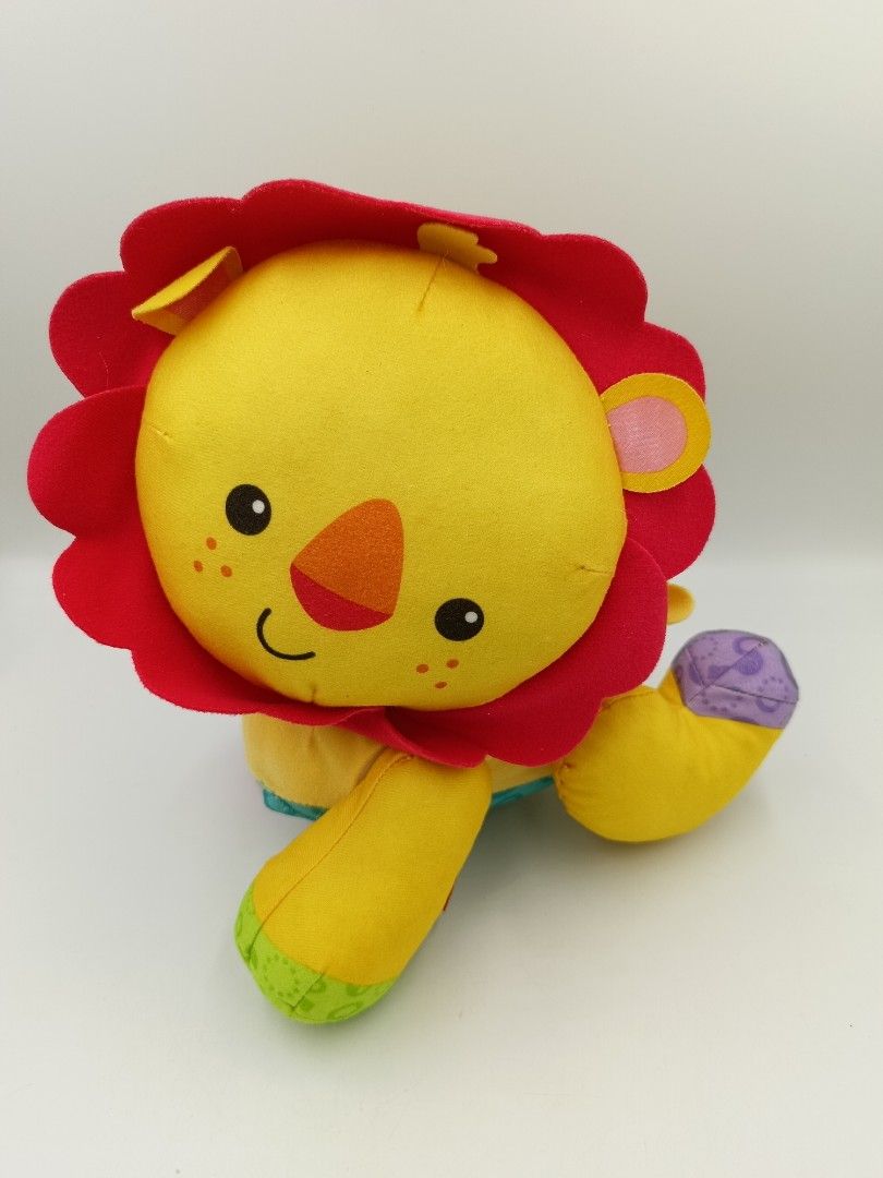 Fisher Price Touch 'n Crawl Lion, Babies & Kids, Infant Playtime on