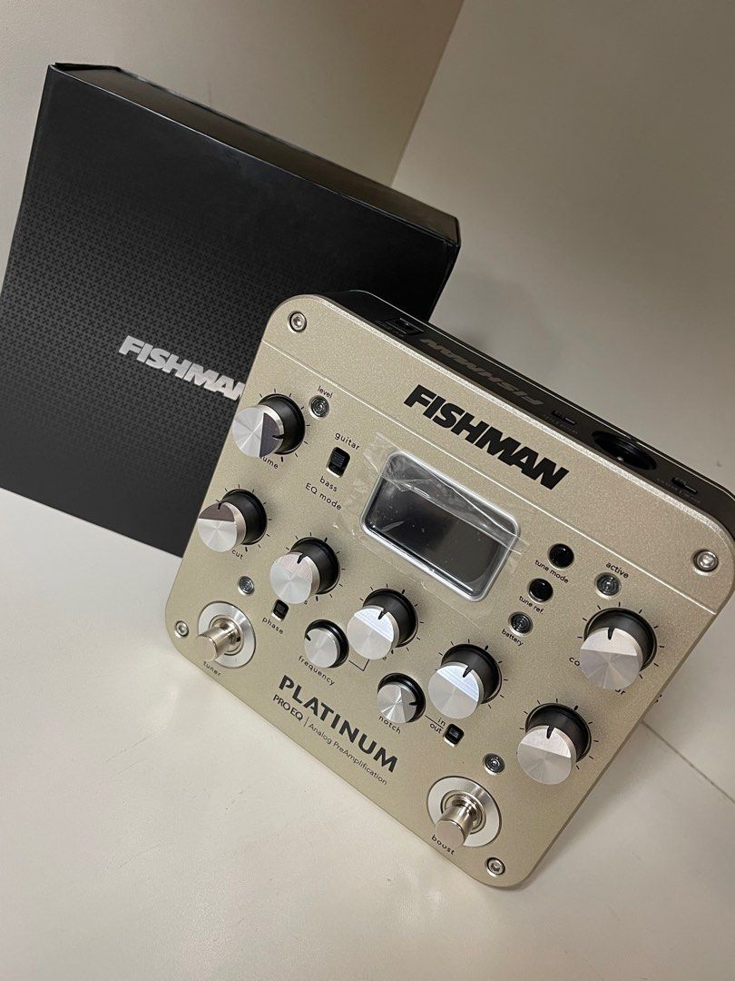 Fishman Platinum Pro EQ/DI Analog Preamp, 音響器材, 其他音響配件及