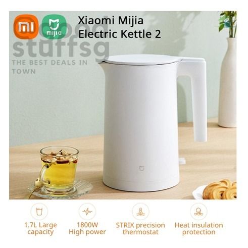 Xiaomi introduced MiJia Thermostatic Electric Kettle 2: a kettle with  temperature control and 1800W power for $25