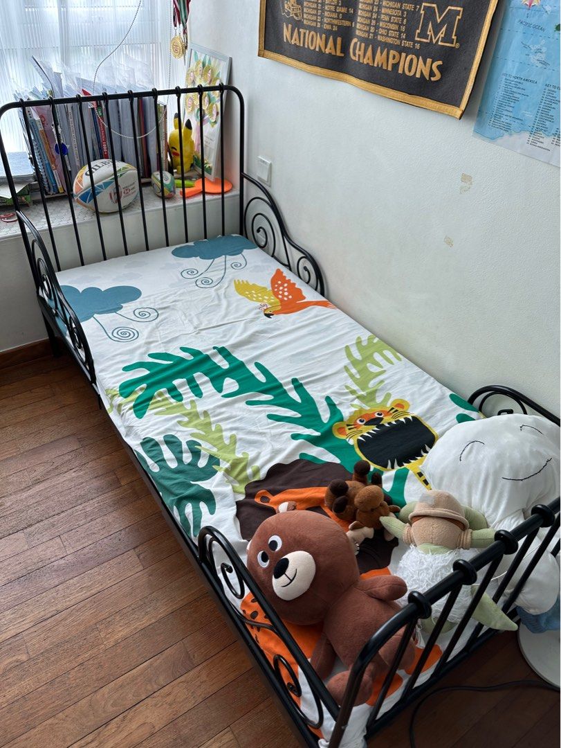 Ikea kids new arrivals bed mattress