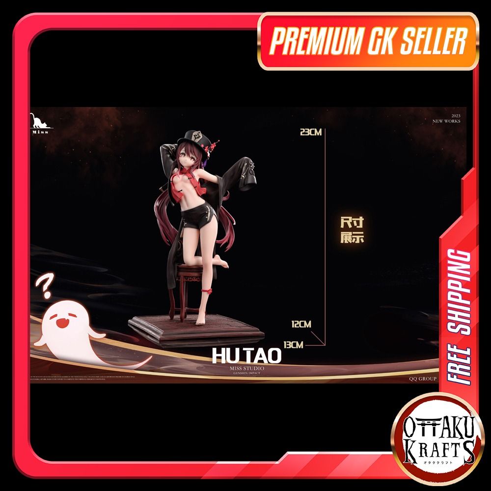 Genshin Impact Hu Tao Miss Studio【READY TO SHIP FREE Shipping