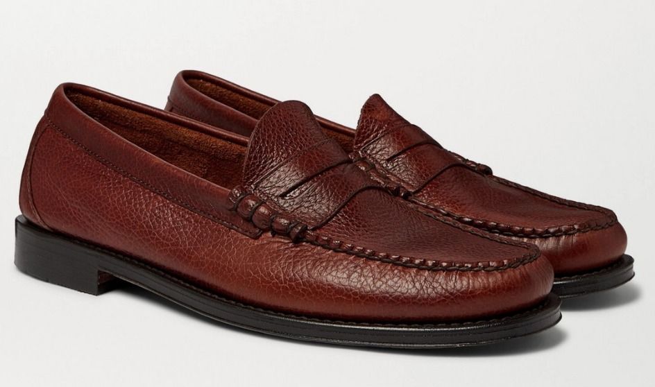 G.H. Bass & Co. - Weejuns Heritage Larson Full-Grain Leather Penny Loafers  - Men