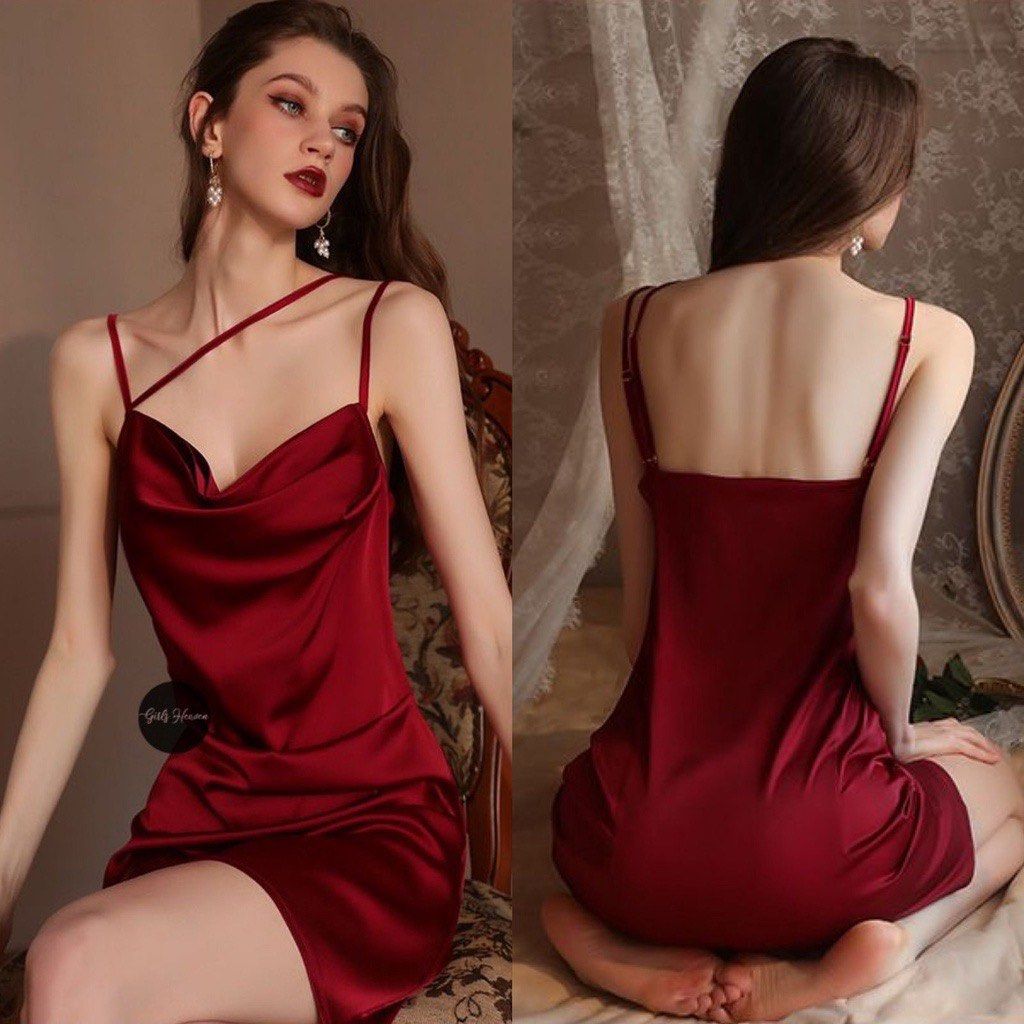 Girlheaven Lingerie Sexy red dress, Fesyen Wanita, Pakaian Wanita, Gaun u0026  Rok di Carousell