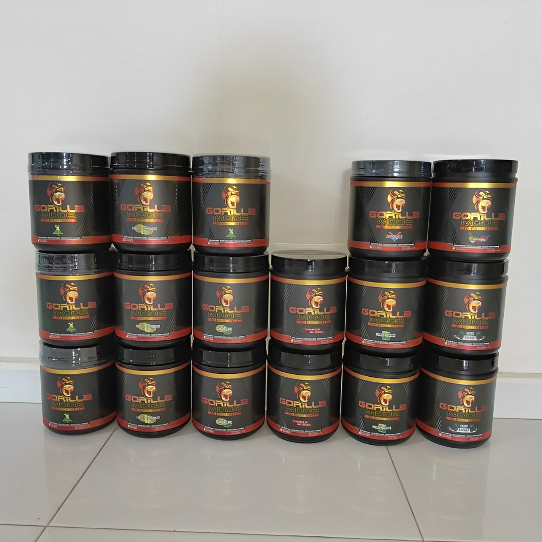 Gorilla Mode Pre Workout Multiple Flavors Available Gorilla Mind Pre