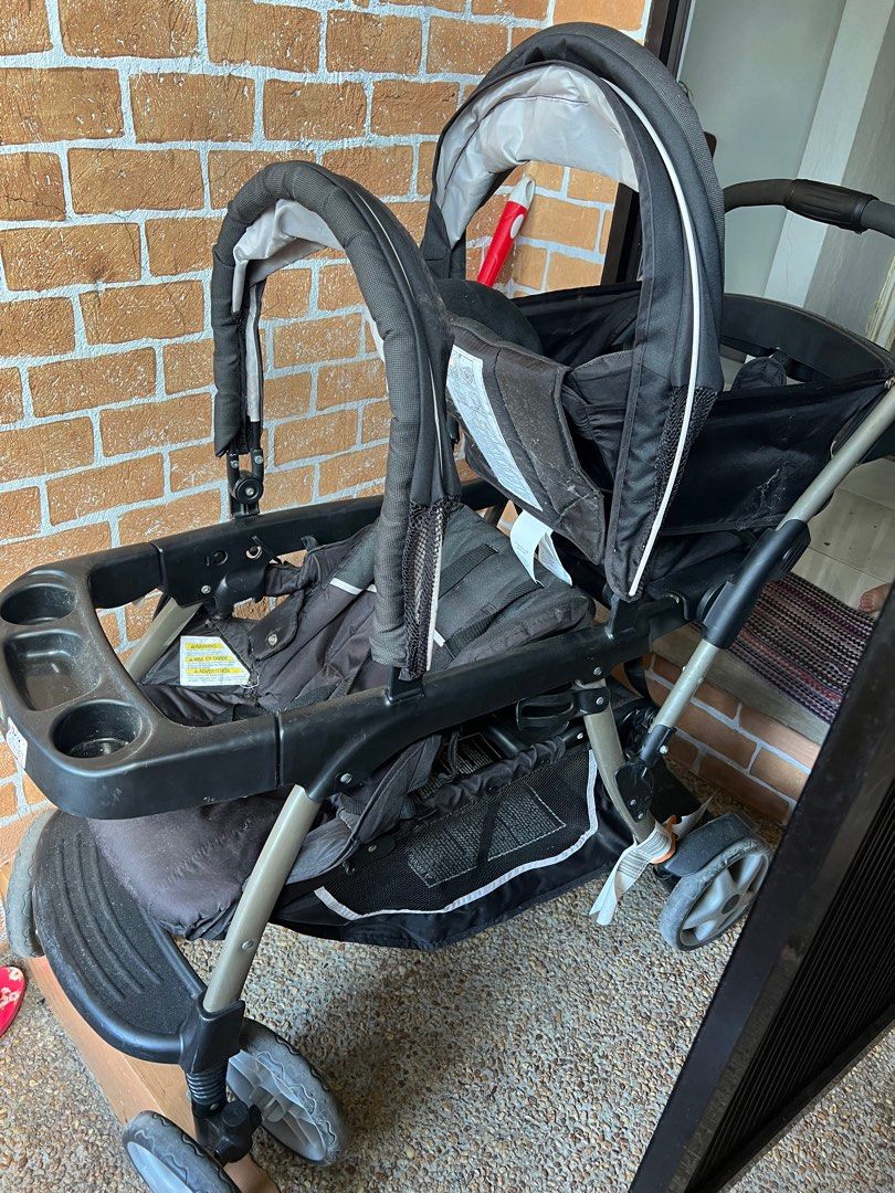 GRACO Ready to Grow Double Stroller on Carousell