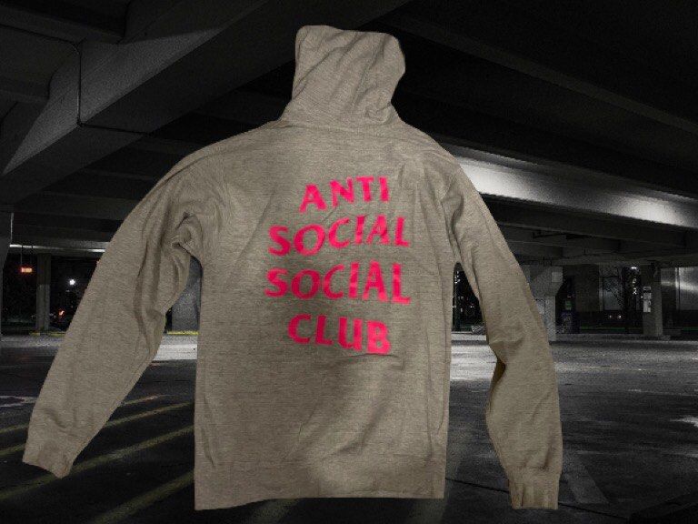 Assc top grey hoodie