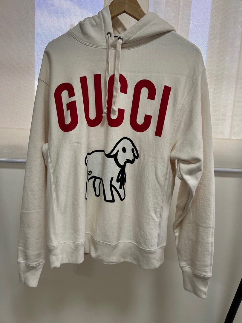 Gucci lamb hoodie sale