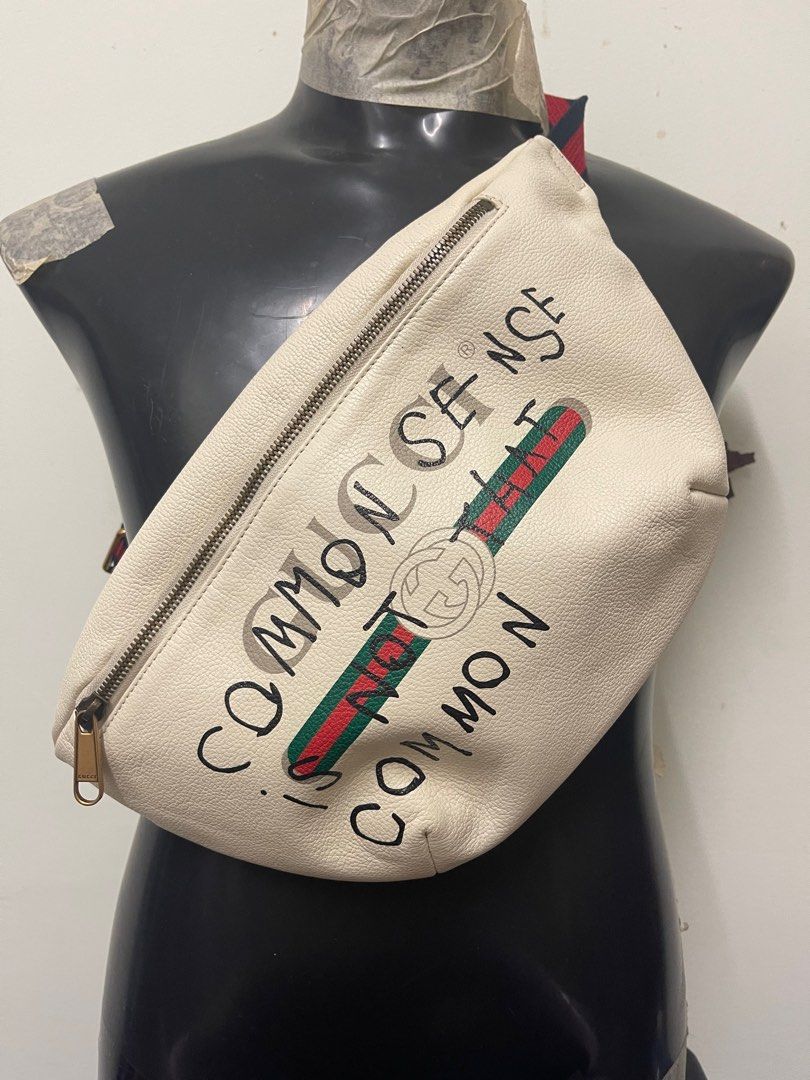 Common sense is not that common gucci fanny pack clearance