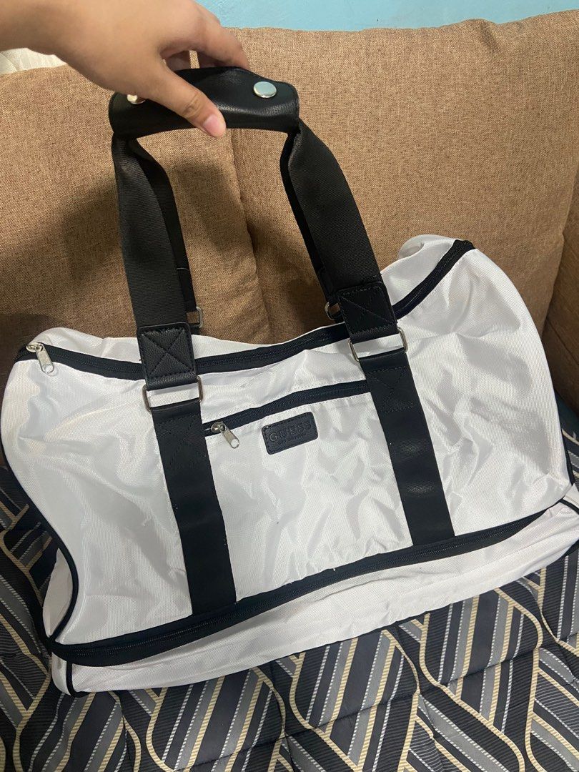 Guess free deals duffle bag