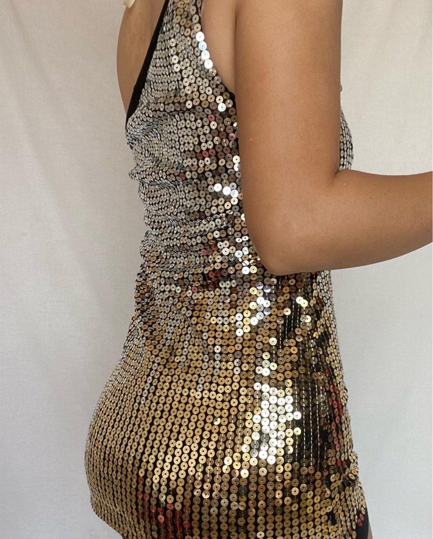 Guess sequin dress hotsell