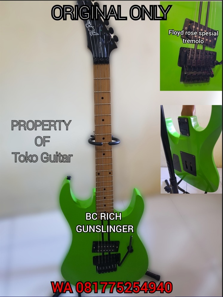 guitar-bc-rich-gunslinger-retro-on-carousell