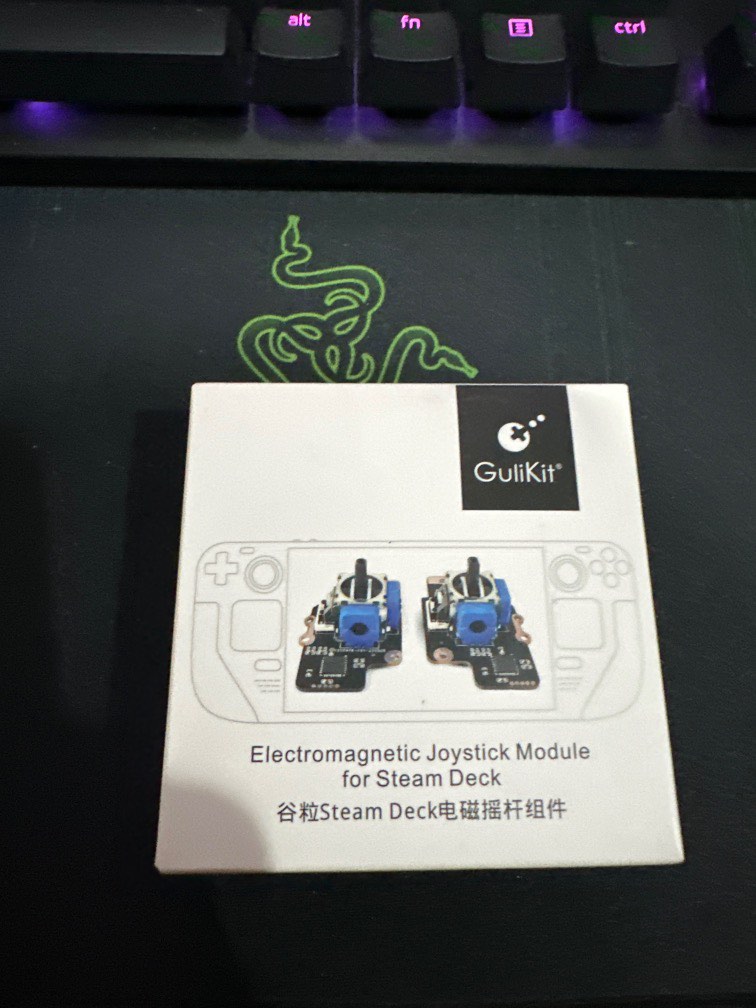 Gulikit Hall Effect Joystick Steam Deck, Video Gaming, Gaming