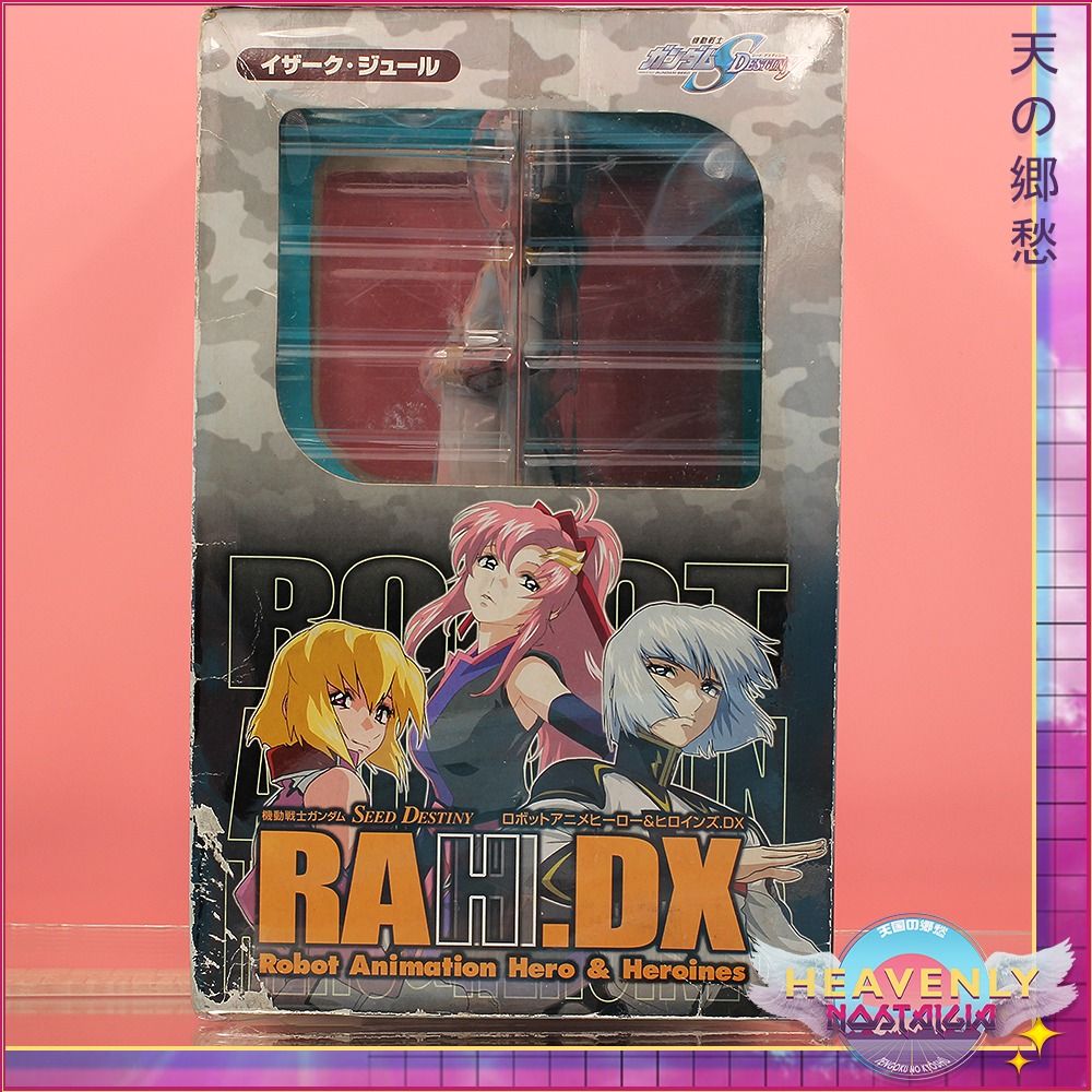 Gundam SEED Destiny - Yzak Jule - Excellent Model - 1/8 - RAH DX 3 (MegaHouse) MIB (Category: Figurines & Statues) located in San Juan City. Submitted by dreameclipse1990 (Listing ID 1241458526, Image 3). Description: ✅ AUTHENTIC fresh from Japan. ✨ONHAND AND READY TO SHIP✨ 📋 PRODUCTS DETAILS 🌠 Condition: MIB (Mint In Box) Package Box Damage and Deform w/ Plastic Cover 🌠 Size: 1/8 H=210mm (8.19in, 1:1=1.68m) 🌠 Series: Mobile Suit Gundam SEED 