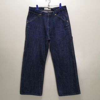 H36 - Izzue Wide Legged/Baggy Carpenter Pants Silhouette Denim Jeans - Clearance Sale