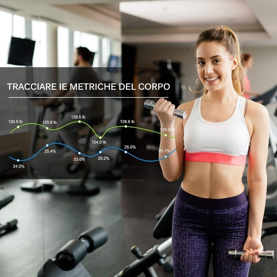 HAMSWAN Upgraded Bluetooth Body Fat Scale, Smart Wireless BMI Scale