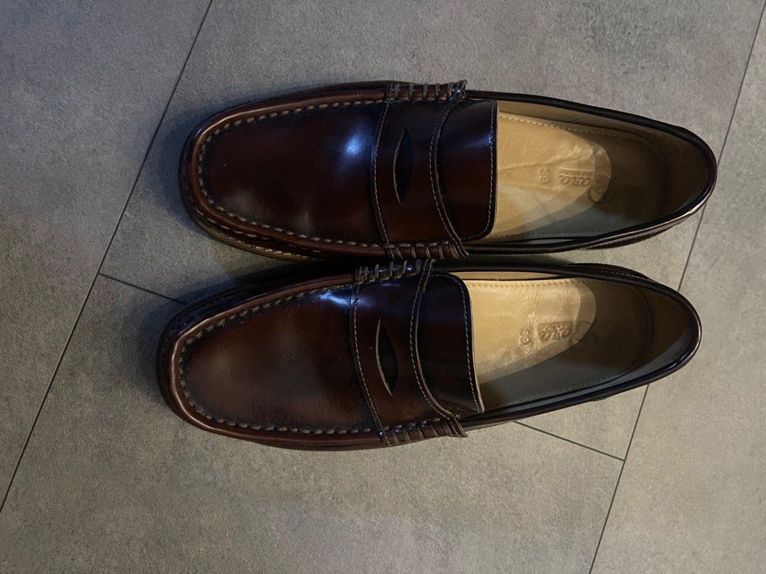 Handmade leather loafers, Women's Fashion, Footwear, Shoe inserts on