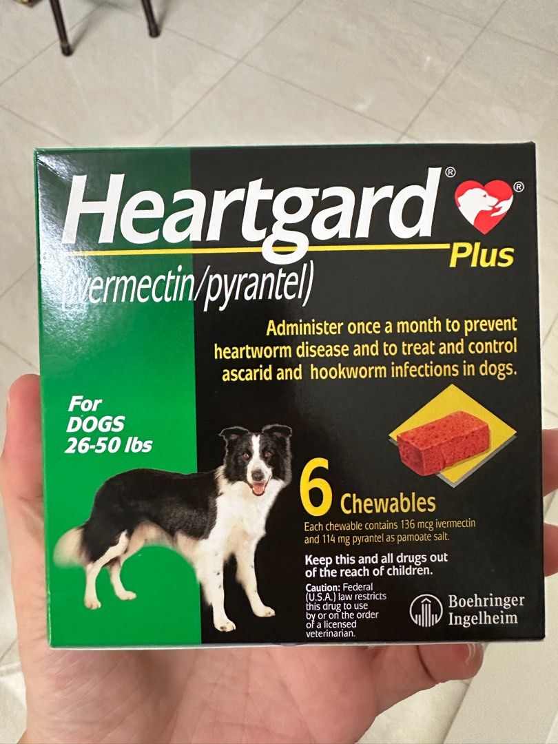 Heartgard Plus for dogs 12 22kg Pet Supplies Health Grooming