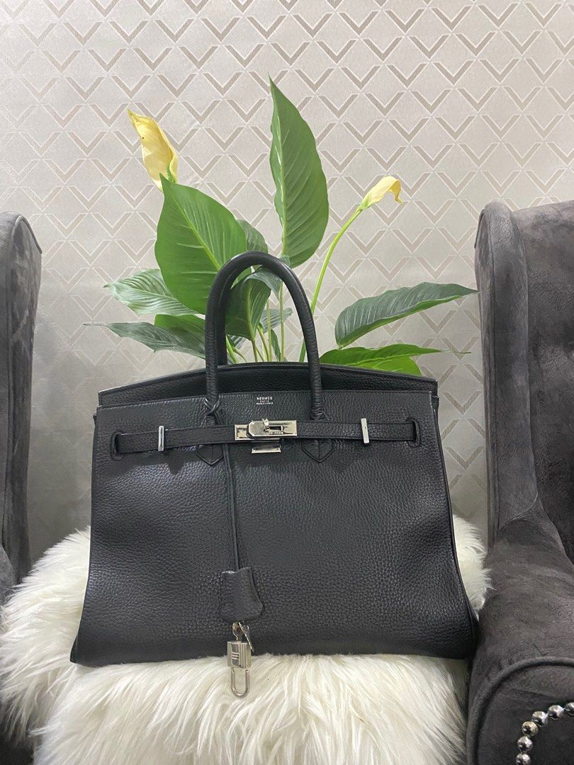 Rare Limited Edition So black Birkin 30cm Hermes bag, Luxury, Bags &  Wallets on Carousell