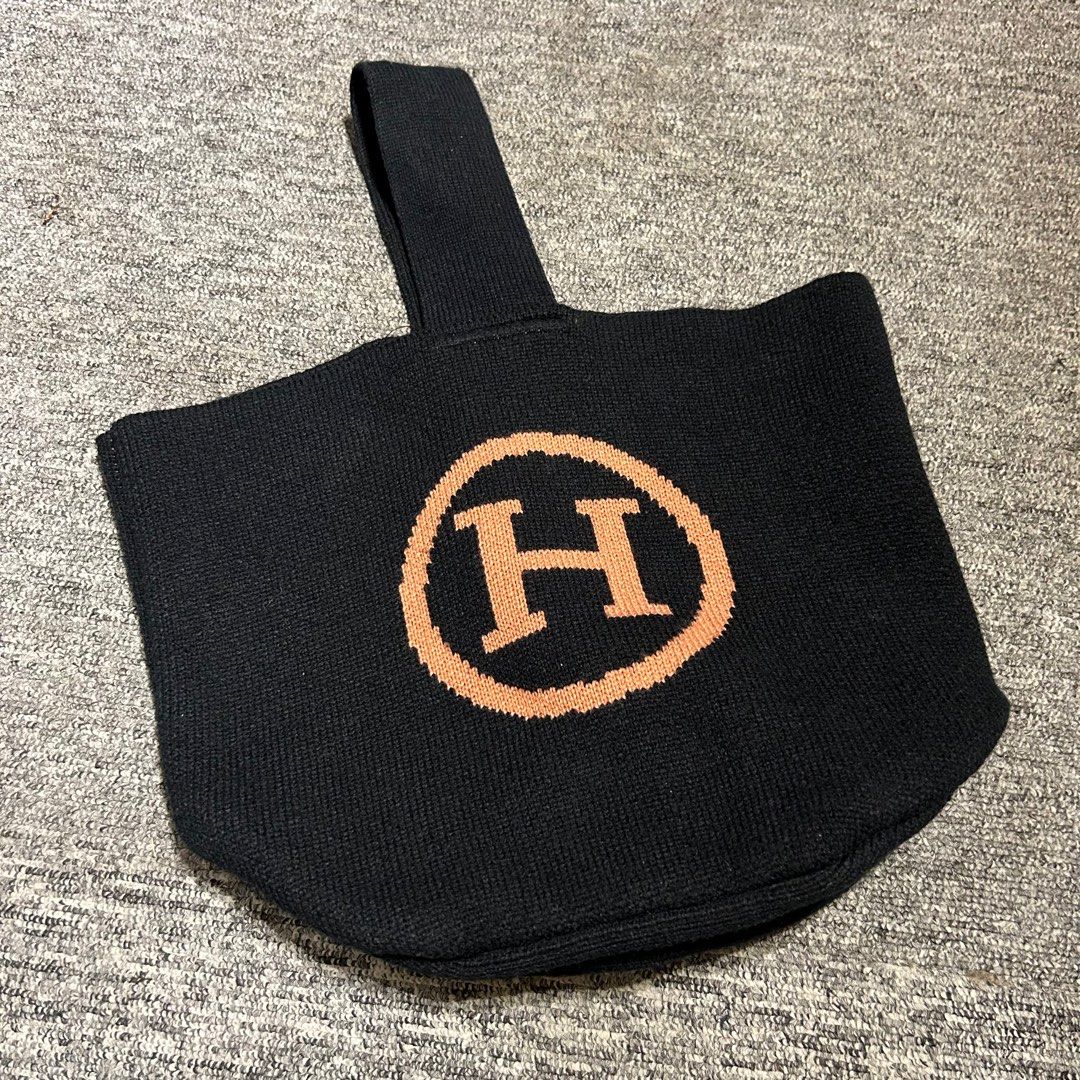 Hermes shop knit bag