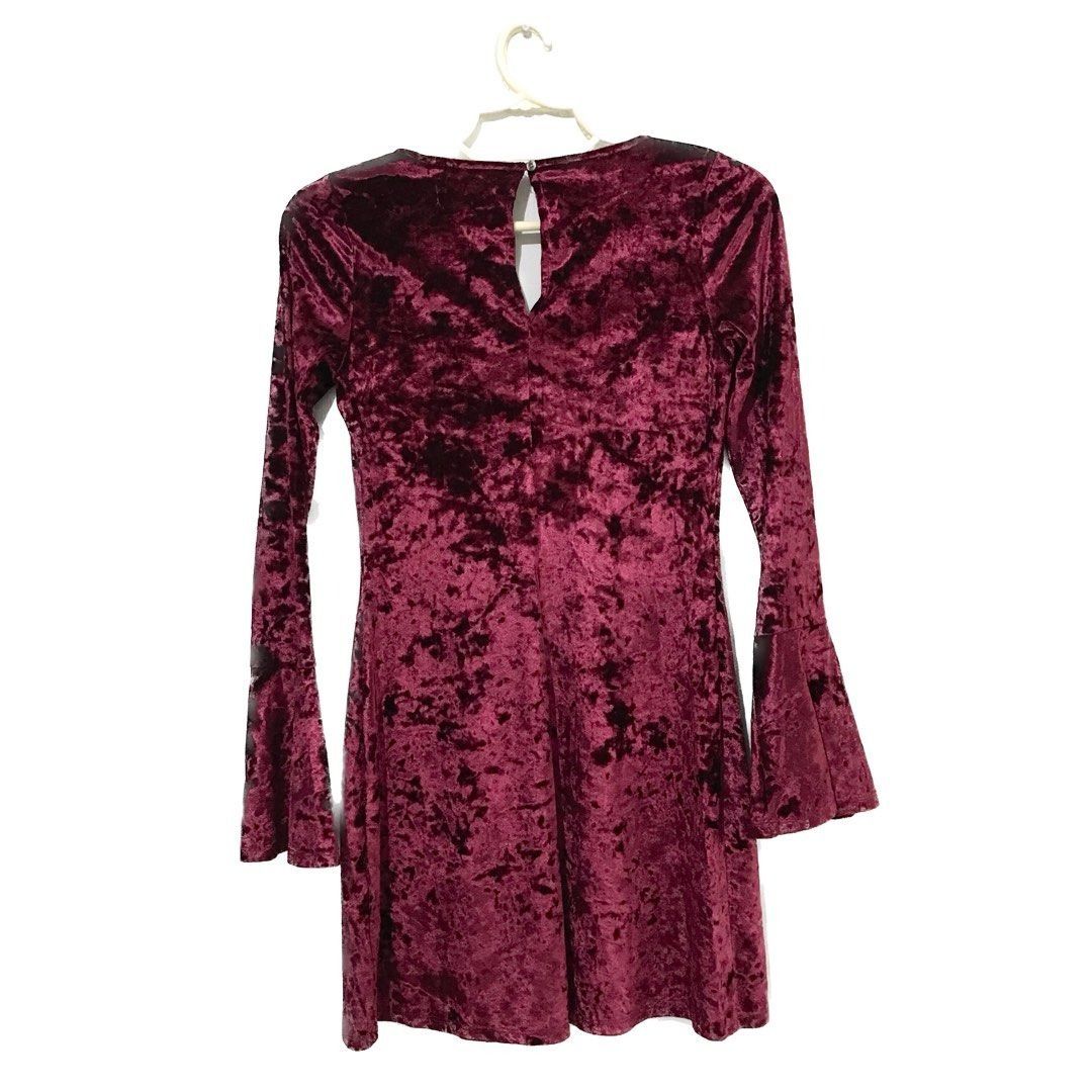 Hollister clearance velvet dress