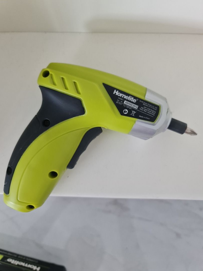 Homelite Cordless Screwdriver Kit 4V Li Lion