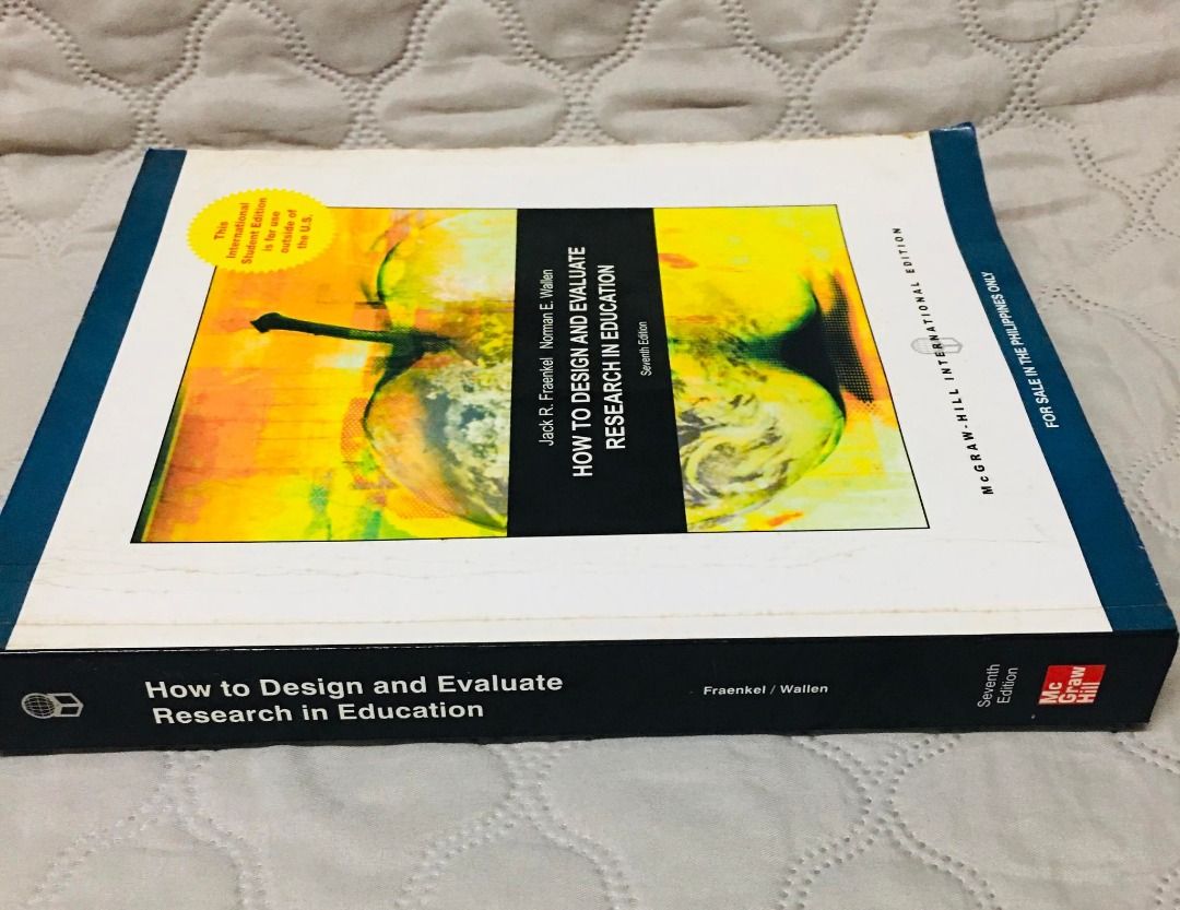 HOW TO DESIGN AND EVALUATE RESEARCH IN EDUCATION PDF visual data 4