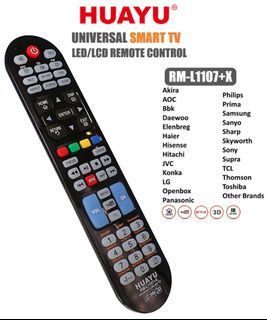 Huayu RM-L1107+X Universal Led / LCD TV Remote Control