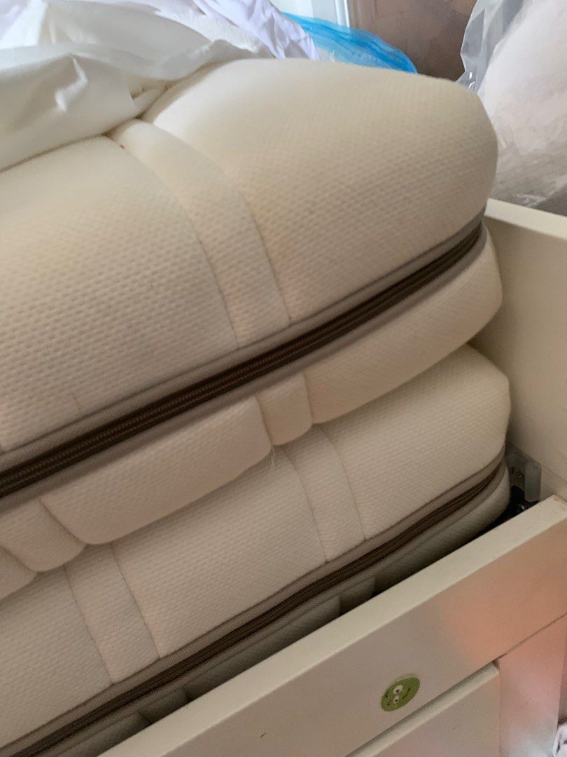 IKEA double sofa bed with storage great condition!, Furniture & Home