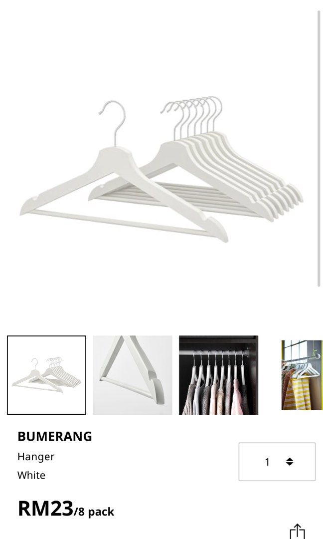https://media.karousell.com/media/photos/products/2023/7/6/ikea_hangers_bumerang_white_1688612040_74cfb6da_progressive.jpg