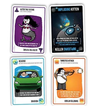 Imploding Kittens Expansion Of Exploding Kittens Children Family Game ...