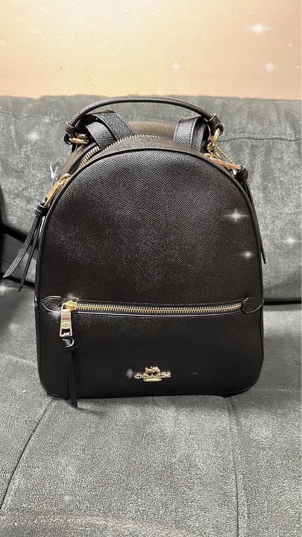 INSTOCK Coach Jordyn Backpack Black Women s Fashion Bags