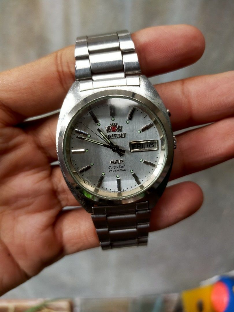 Jam tangan orient aaa crystal 21 jewels outlet