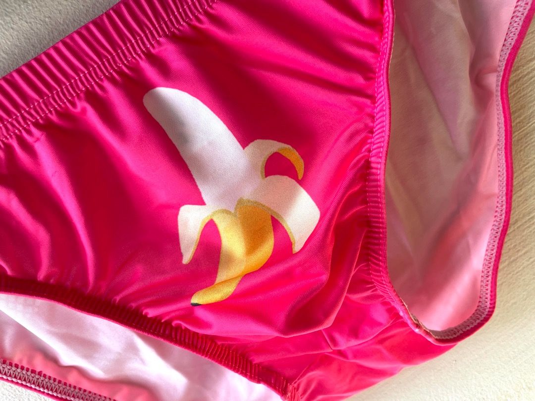 Garçon Banana Brief - Green Men's Underwear, Size Small (1x S)