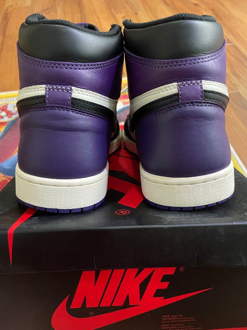 Fake jordan sales 1 court purple