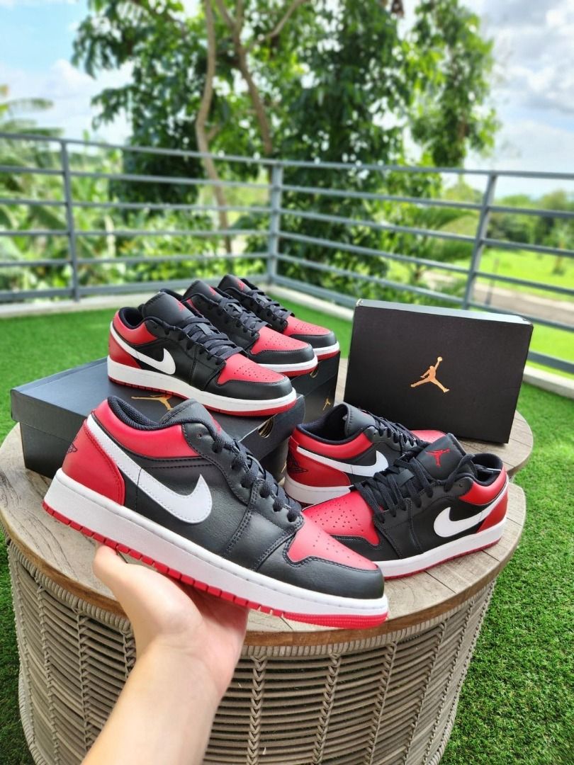Low top bred 1s best sale