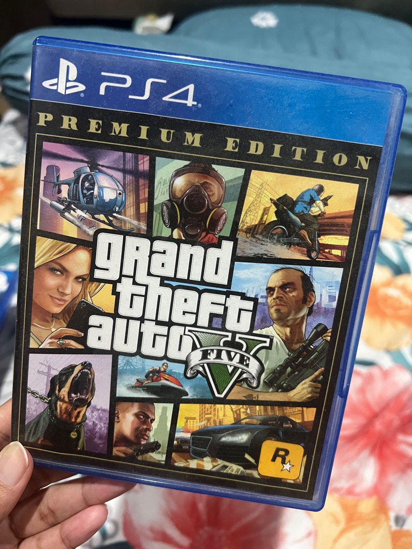 Kaset PS4 GTA (Grand Theft Auto) V Premium Edition on Carousell
