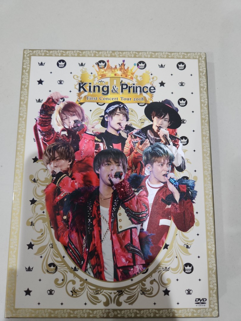 King & Prince First Concert Tour 2018 DVDs Limited Edition