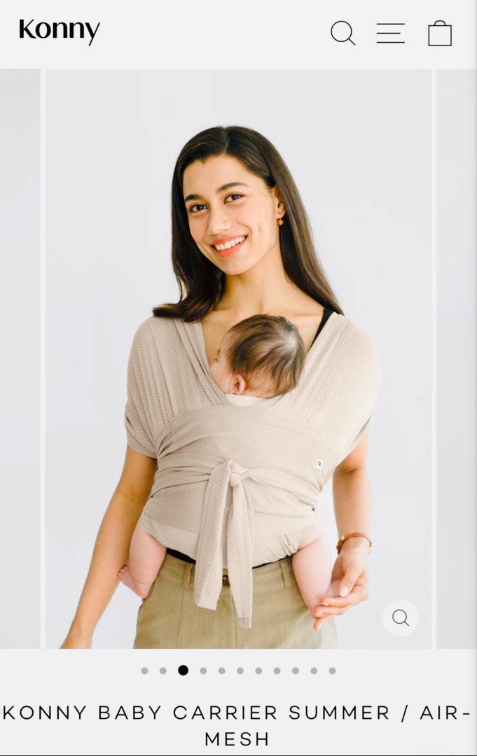 Konny baby carrier summer clearance