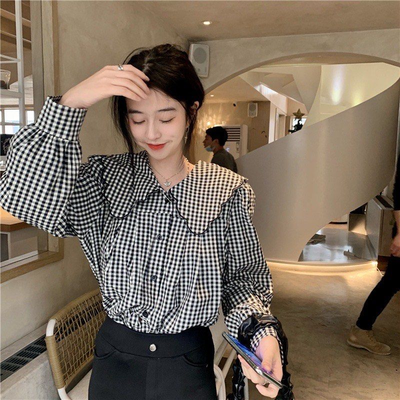 Korean tops top and blouses