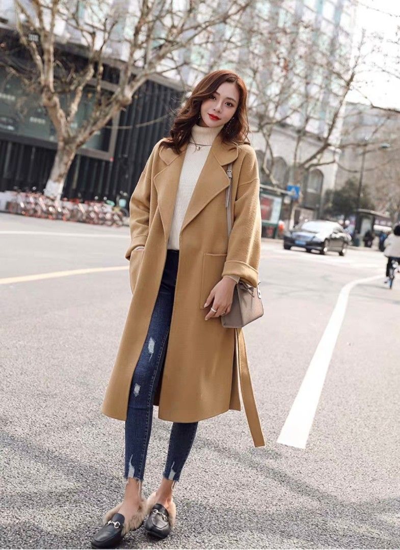 Korean long coat store