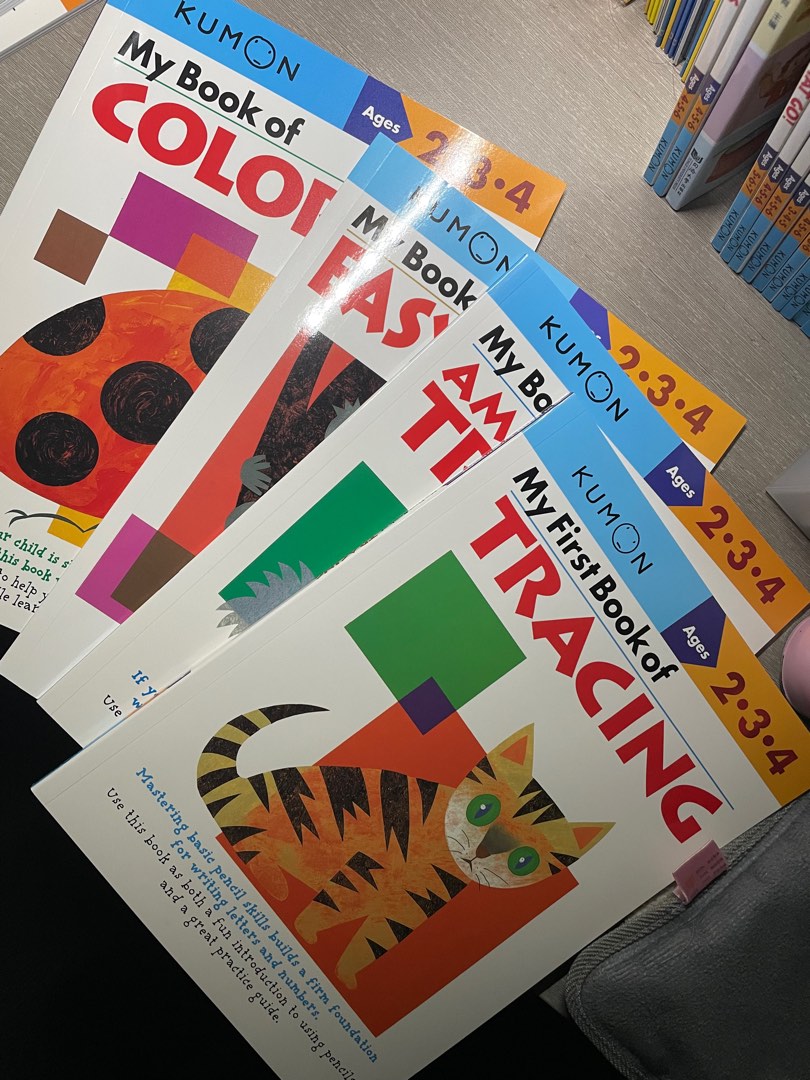 Kumon workbook (Age 2,3,4), Hobbies & Toys, Books & Magazines, Children