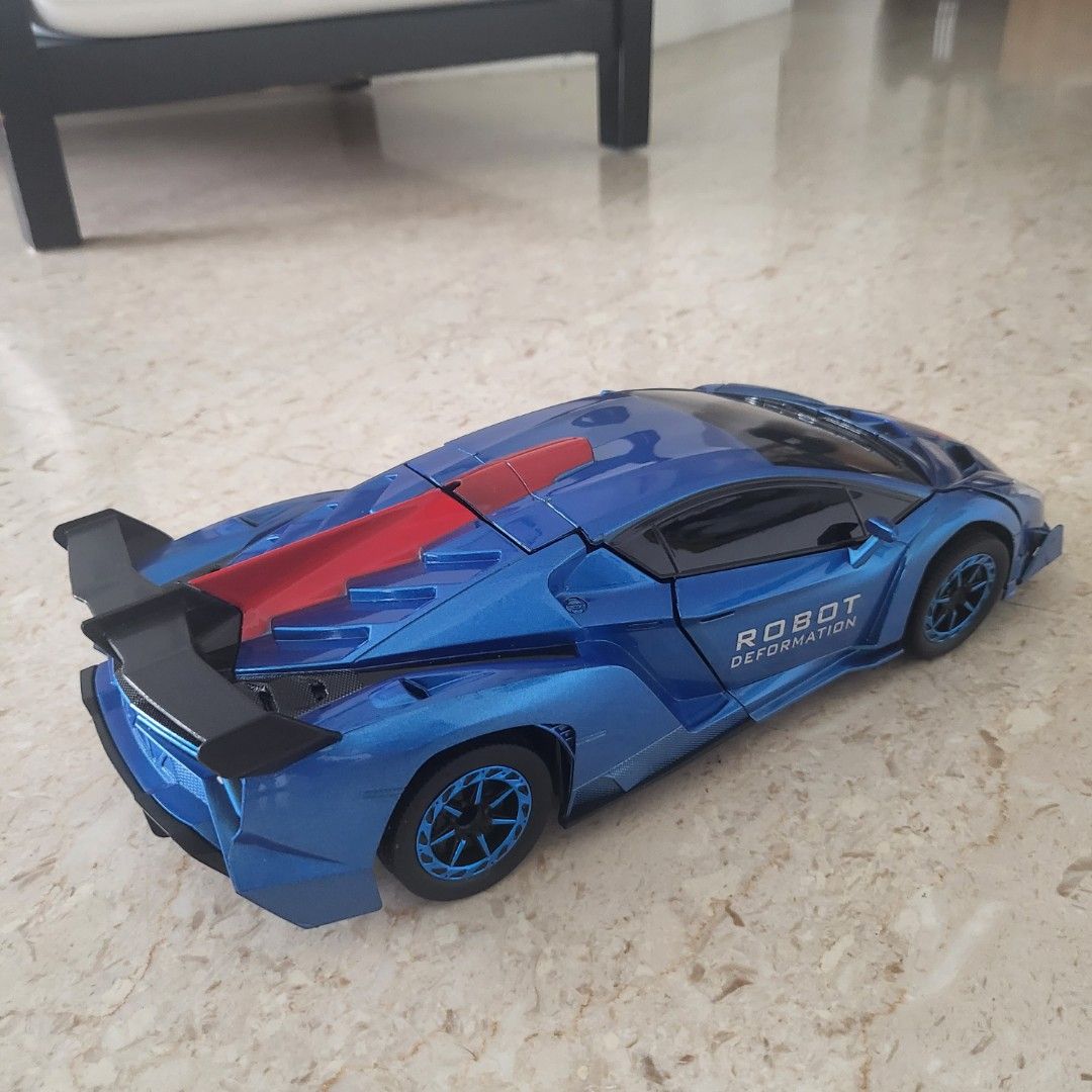 Lamborghini transformer Hobbies Toys Toys Games on Carousell