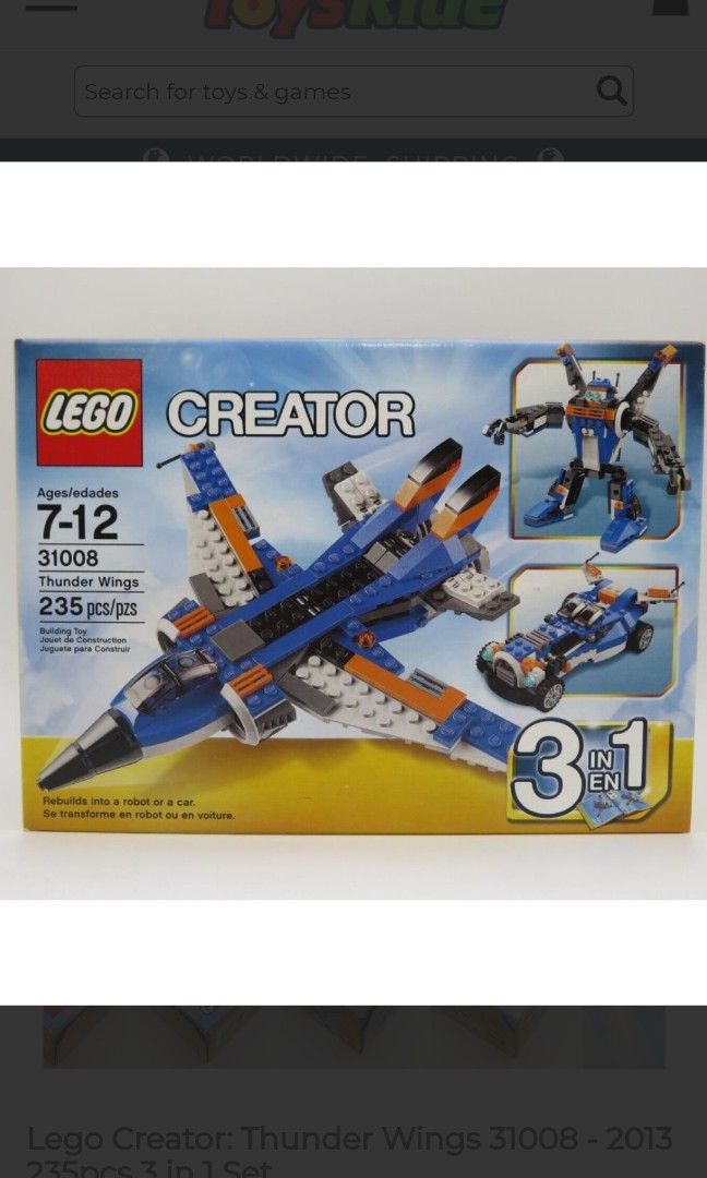 lego creator, Hobbies & Toys, Toys & Games on Carousell