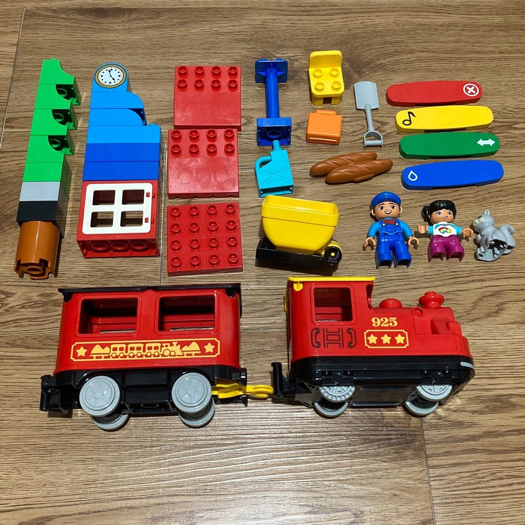 LEGO DUPLO Railway Trailer Car Passenger Car Red 10874 NEW