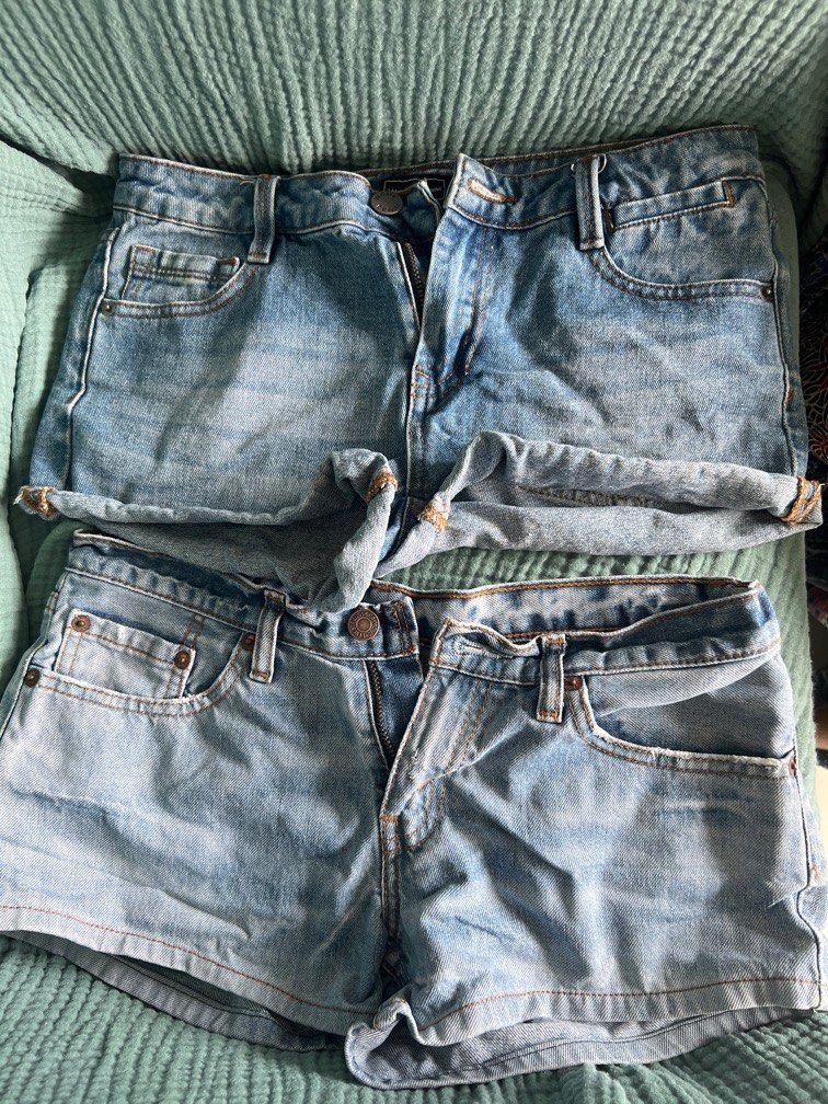 Levi s and warehouse denim shorts