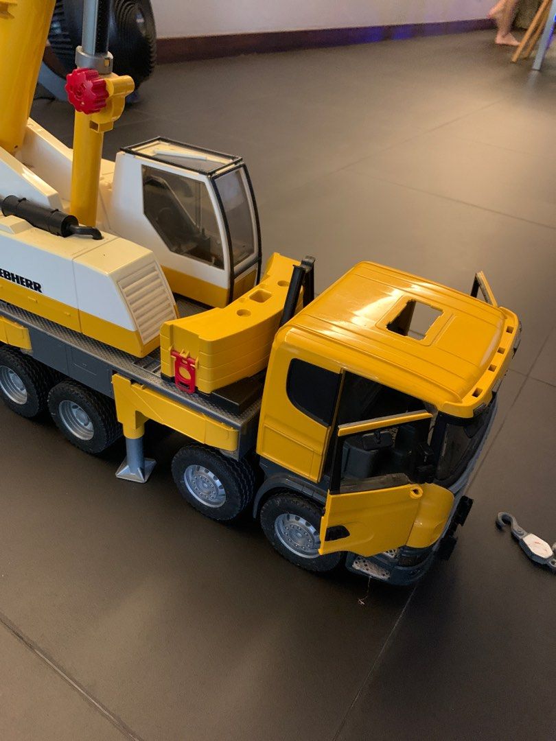Liebherr toy crane hobbies toys toys games on carousell