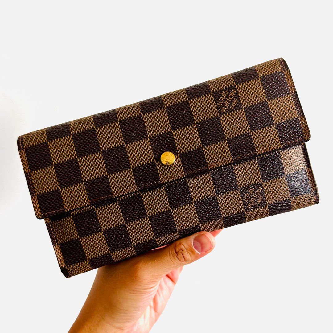 LOUIS VUITTON Monogram Zippy Wallet Long Wallet M42616 LV Auth