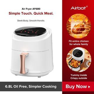 TURBO air fryer 7.3L with Large view window, AF-80 