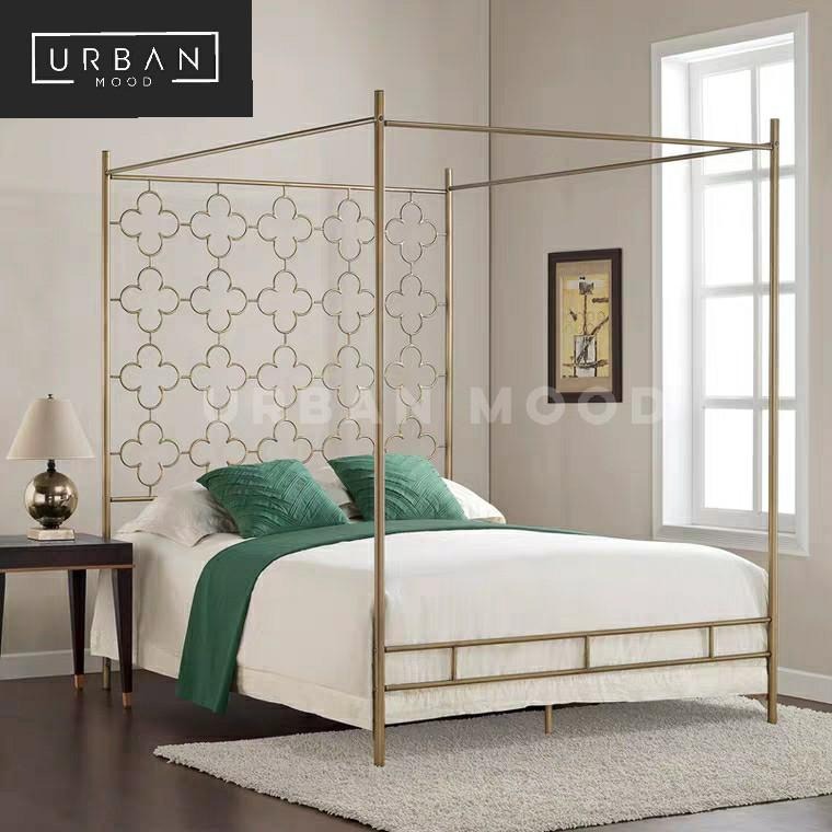 Mid century shop canopy bed
