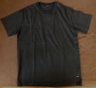 LOUIS VUITTON LV washed black tee